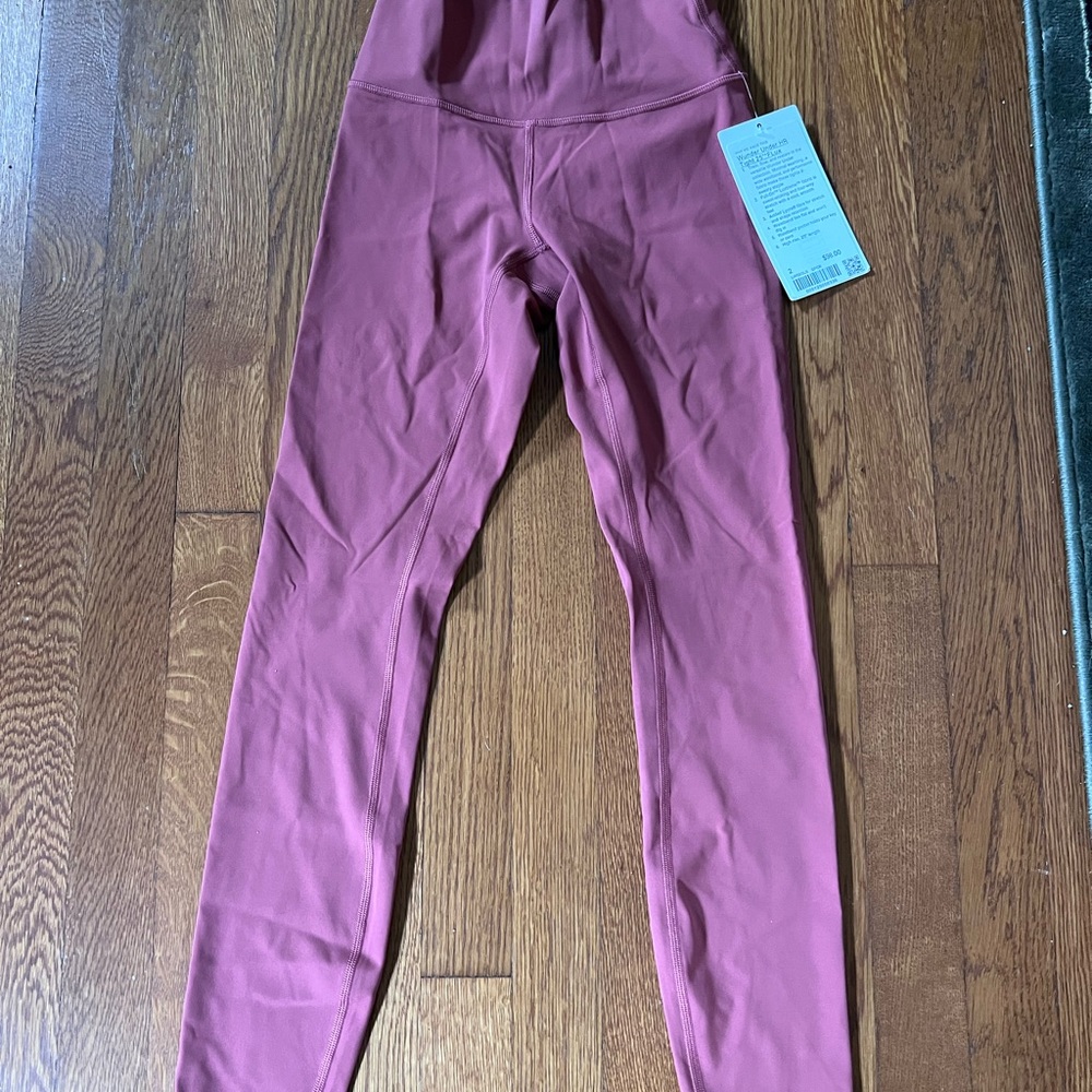 Lululemon wunder under pant size 2